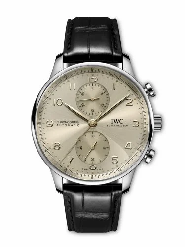 IWC Portugieser Chronograph Stainless Steel / Dune IW3716-24 (IW371624)